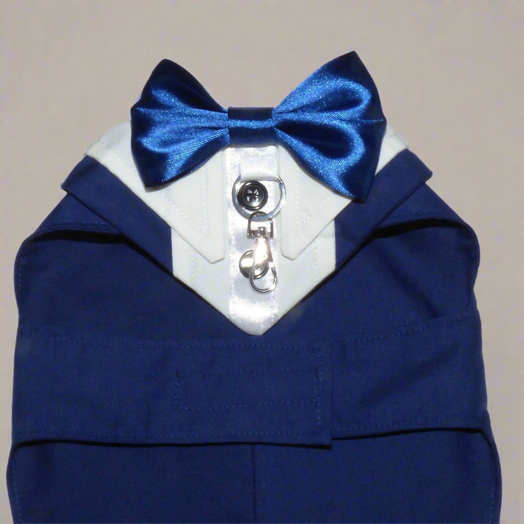 Formal Dog Tuxedo: Custom-Fit, Choice of Colours, XS to XL