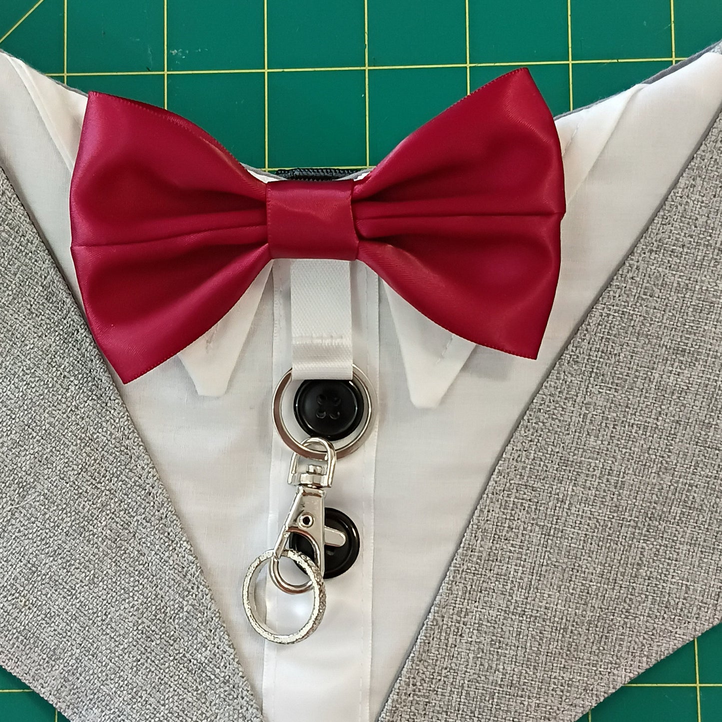 Custom Dog Tuxedo Harness | Luxury Wedding Harness for Dogs | Tailored to Fit All Sizes
